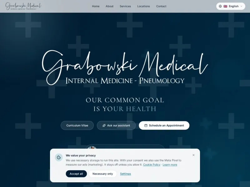 Screenshot af Grabowski Medical